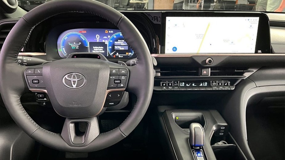 Dashboard View 2023 Toyota Crown