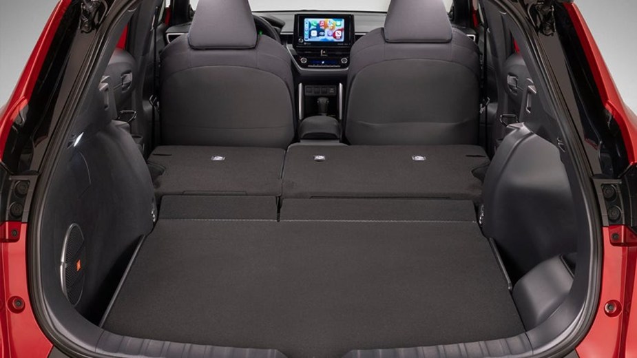 Interior Area 2023 Corolla Cross, the crossover is the most affordable 2022 toyota suv.