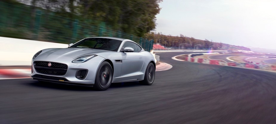 The Jaguar F-Type, like the Audi TT RS, boasts winter driving credentials, if you opt for the optional AWD. 