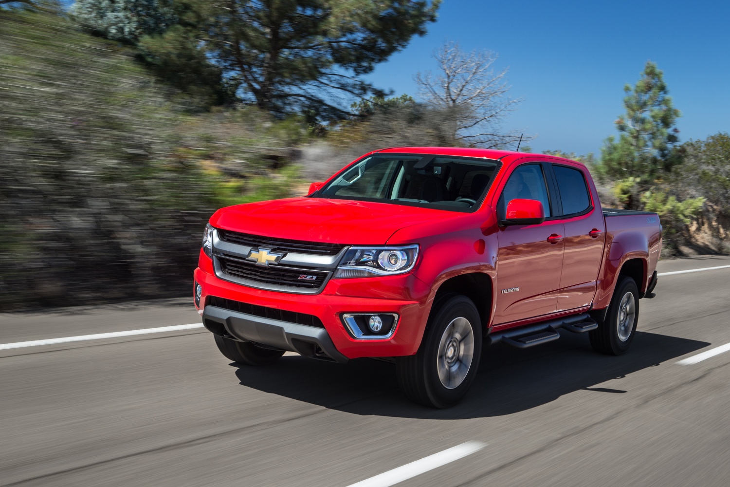 Least expensive pickup trucks from 2015 like the Chevrolet Colorado