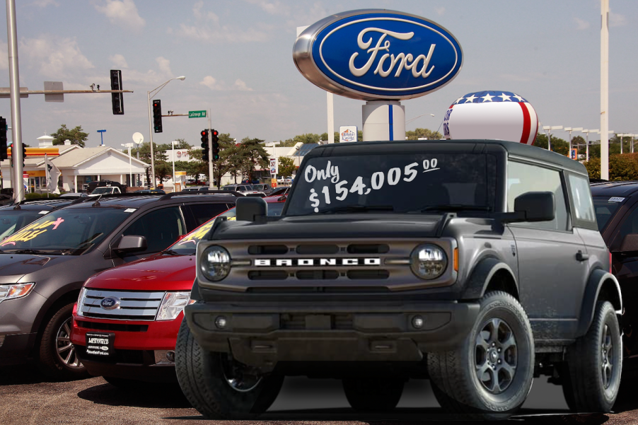 No, You Shouldn't Buy This Dealership's Marked Up 154,005 Ford Bronco