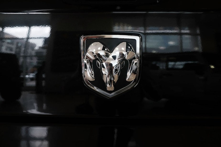 Old Dodge Ram logo, which is helps understand the difference between Dodge and Ram