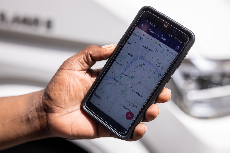 Some GPS trackers allow you to track your vehicle from your phone. 