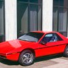 A Pontiac Fiero and its Fiero Ferrari kits and Fiero V8 swaps are popular for builders.
