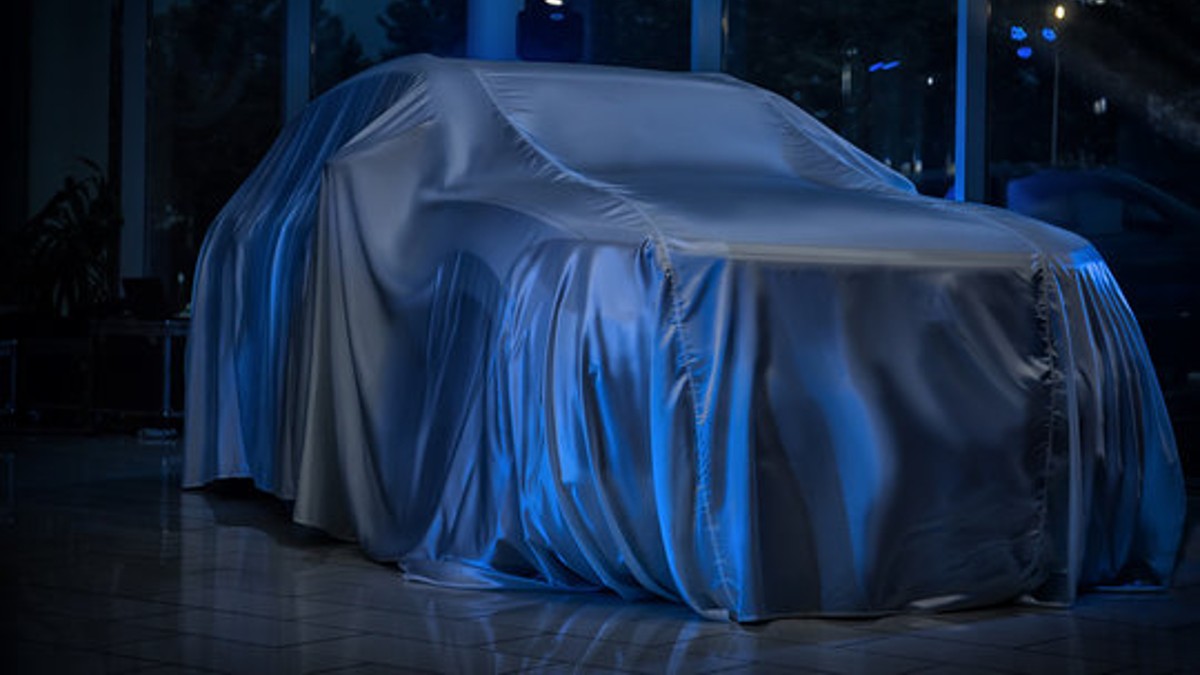 This SUV Under a Cover could have been the 2021 MDX, but it never was