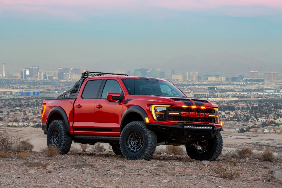 The Shelby Raptor is a truck in Shelby's lineup with Baja pedigree.