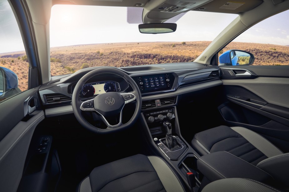 Interior del VW Taos 2023