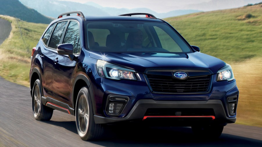 Storm-chaser Subaru Forester