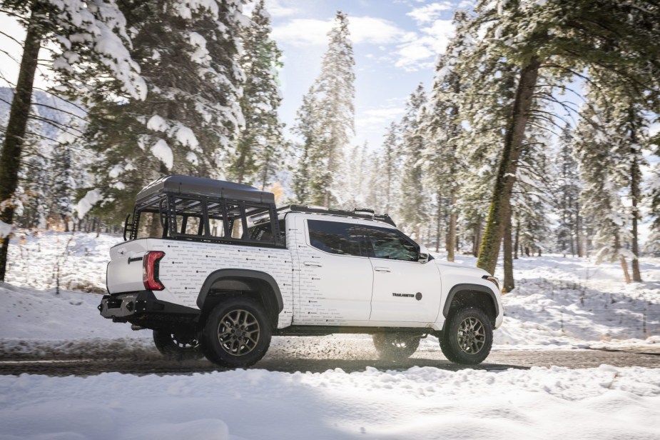 Toyota Tundra Trailhunter concept off-roading
