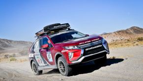 Rebelle Rally Eclipse cross on dirt
