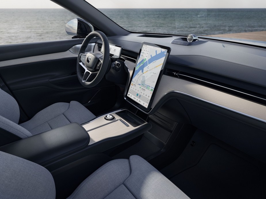 interior new 2024 Volvo ex90
