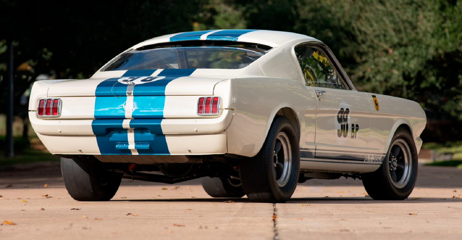 A 1965 Ford Mustang Shelby GT350R is one of the most expensive muscle cars to sell at auction.