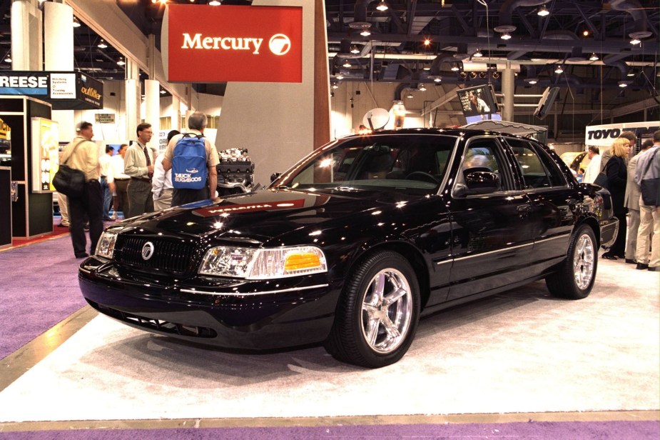 This 2003 Mercury Marauder used a concealed V8 to be one of the finest sleepers ever, just like the Impala SS. 