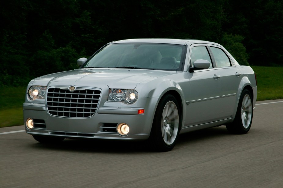 The 2006 Chrysler 300 SRT8 is an SRT product with big V8 power. 