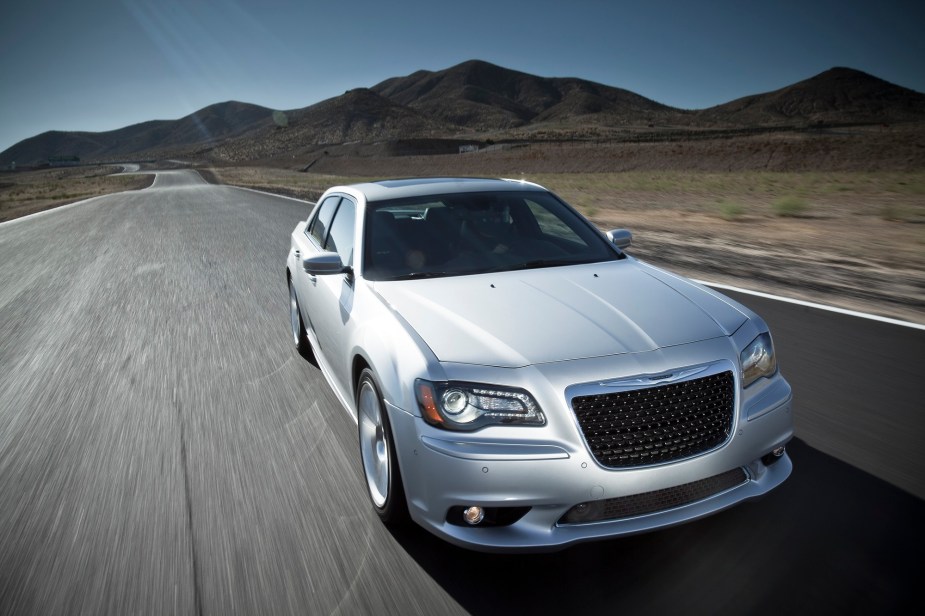 The 2014 Chrysler 300 SRT8 packs SRT power and luxury credentials. 