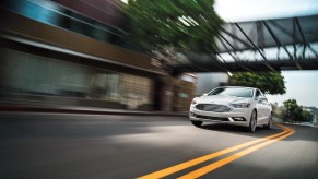 2018 Ford Fusion driving