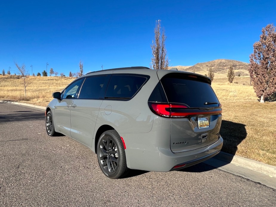 2022 Chrysler Pacifica rear view