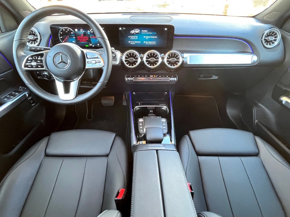2022 Mercedes-Benz EQB 350 interior view