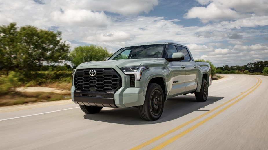 Toyota's full-size truck, the 2022 Tundra.
