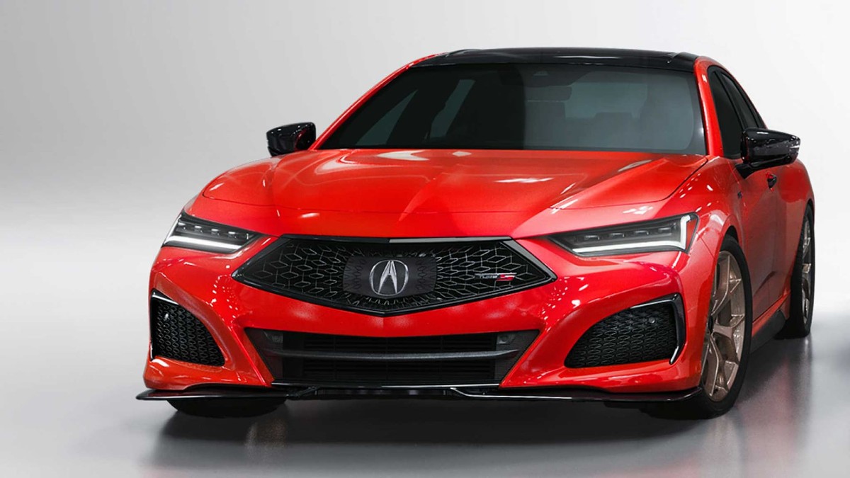 Red 2023 Acura TLX Type S PMC Edition