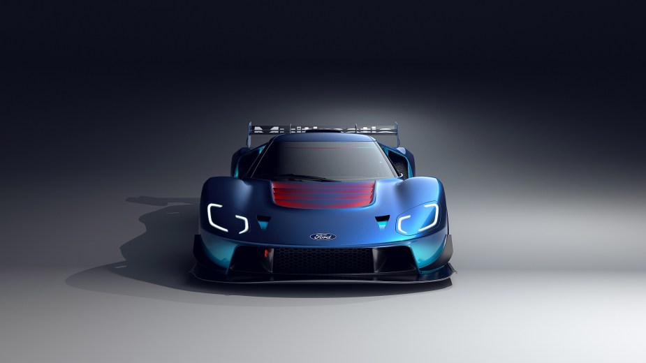 The Ford GT Mk IV is a tribute to the GT40 Mk IV, or Mk 4 as some call it. 