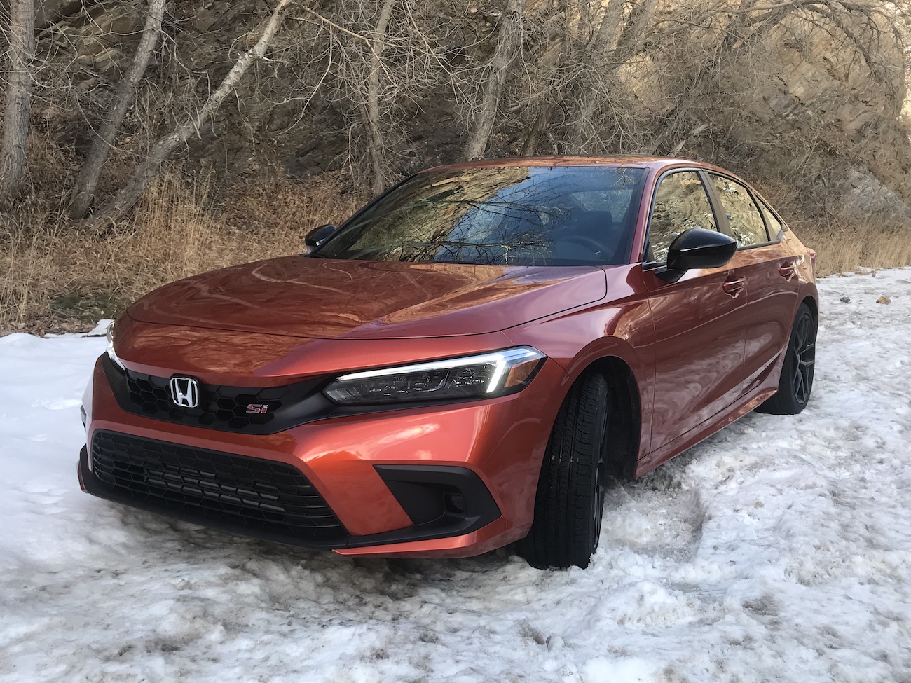 2023 Honda civic Si front corner