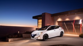 A Nissan LEAF is an affordable EV alternative to a Tesla car.