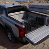 2024 Chevy Silverado EV WT (work truck) truck bed with a midgate