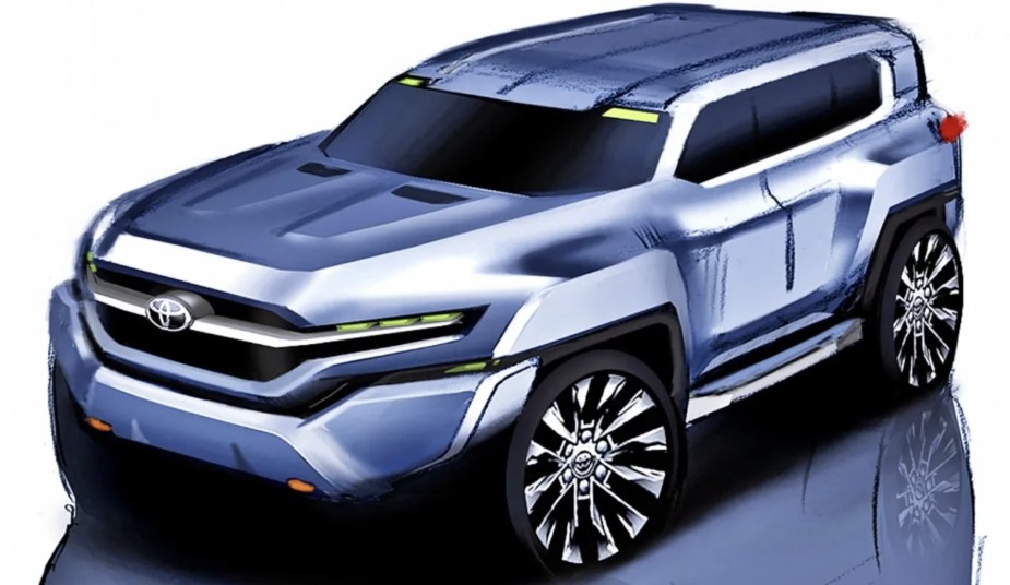 2024 Toyota 4Runner Hybrid rendering