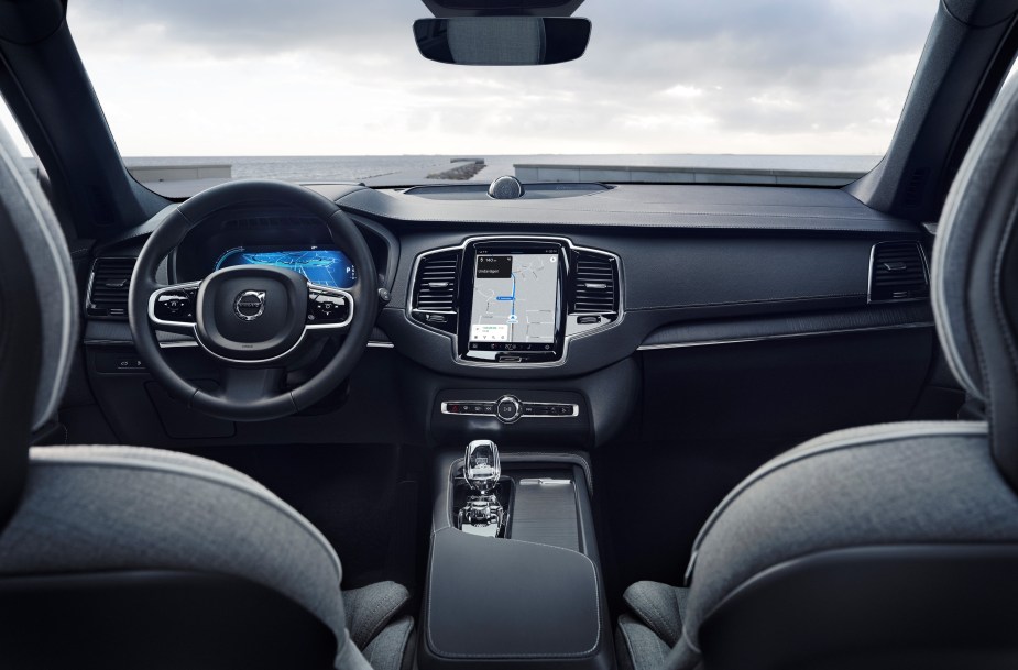 Volvo recharge interior 2023