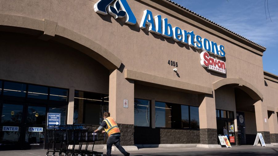 An Albertsons supermarket store located in in Las Vegas, Nevada