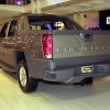 A Chevy Avalanche on display at an auto show