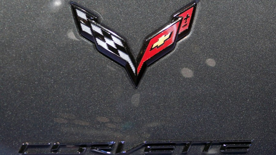 A Chevrolet Corvette logo |