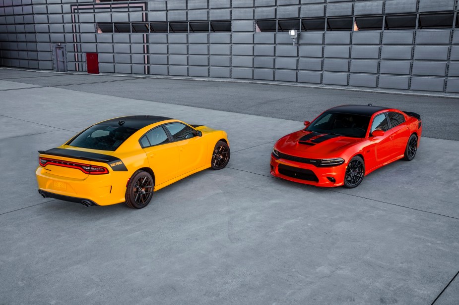 The 2017 Dodge Charger SXT and R/T can't keep up with the Dodge Charger Daytonas like these two.