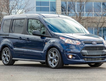 Somebody Put a Ford Focus ST Engine In a Ford Transit Connect