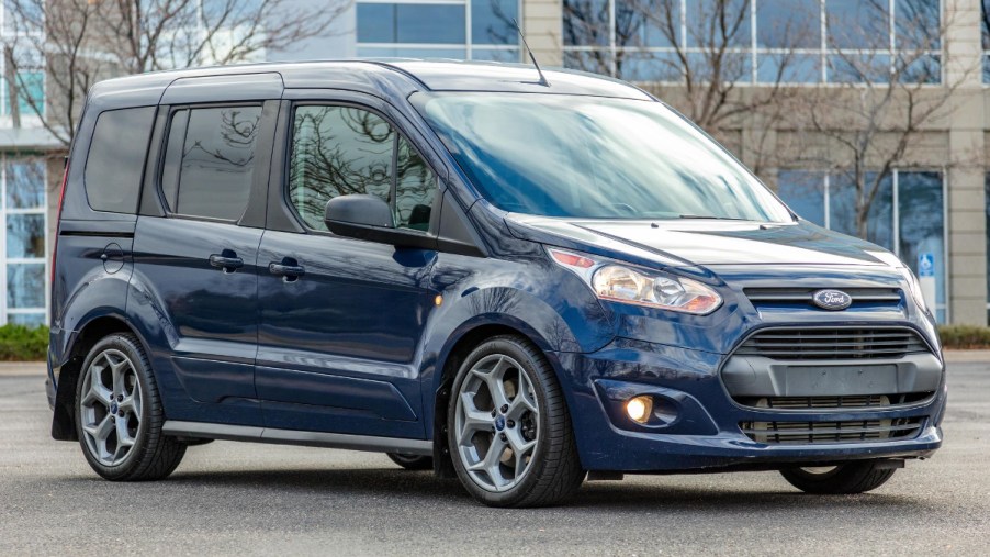 The Ford Transit Connect ST is a performance twist on Ford's passenger van.
