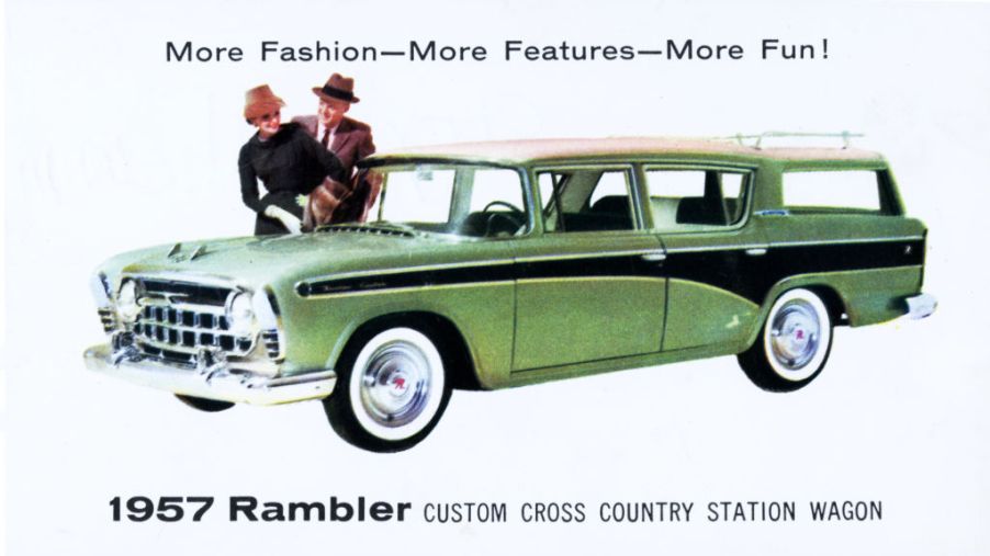 a 1950s Rambler station wagon