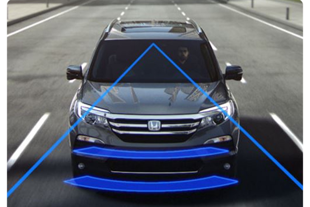 Honda Sensing Front Field of View