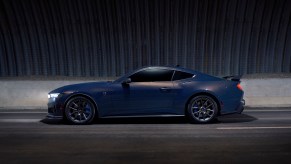 The new Ford Mustang Dark Horse packs 500 horsepower with its fourth-generation Coyote V8.