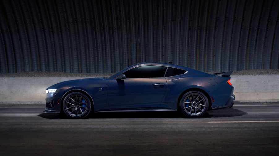 The new Ford Mustang Dark Horse packs 500 horsepower with its fourth-generation Coyote V8.