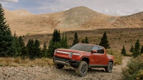 The Rivian R1T electric pickup truck is an IIHS Top Safety Pick Plus winner