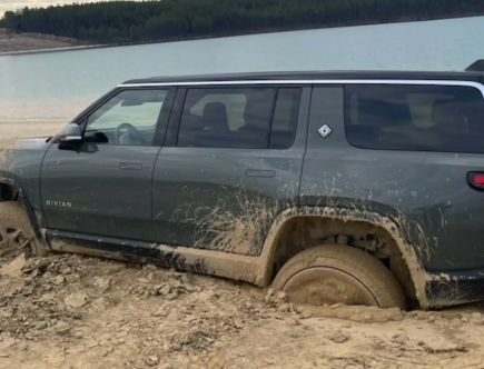 The Internet Is in a Tizzy About This Abandoned Rivian R1S