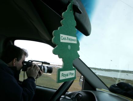 What Car Air Freshener Color Is Most Likely to Get You Pulled Over?