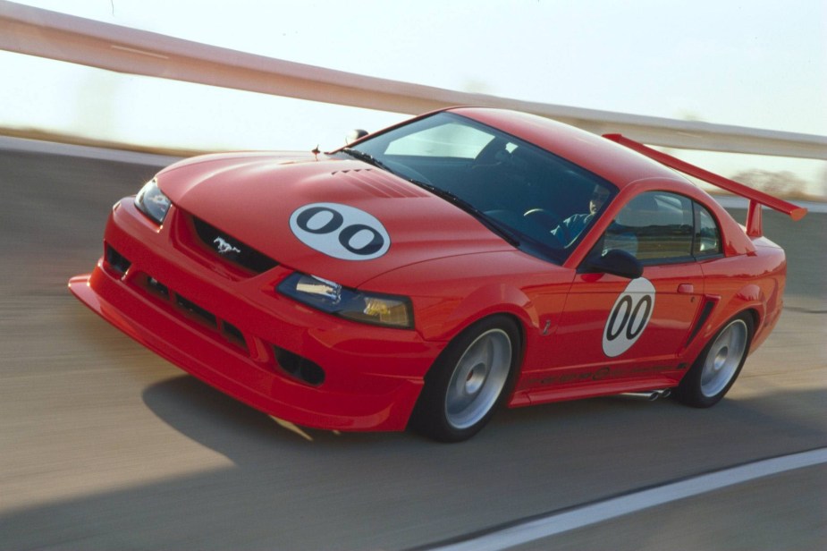 The SN-95 Ford Mustang SVT Cobra R is a race-ready Mustang with big attitude. 