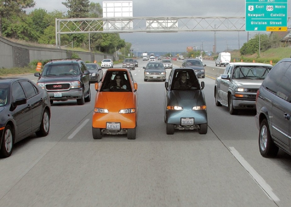 The Tango T600 EV is a rare car because the company never took off, but they believed this EV was the world's safest car.