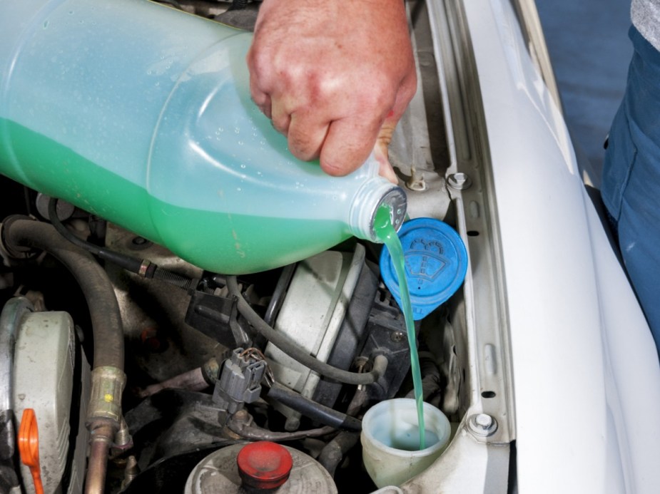 Topping Off the Car Fluids can increase trade-in value