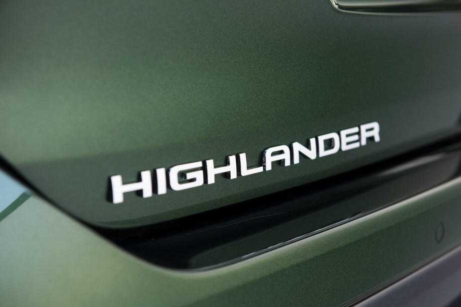 Toyota Highlander SUV