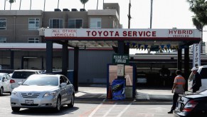 Toyota Service drive where people pay the lowest 5-year maintenance costs