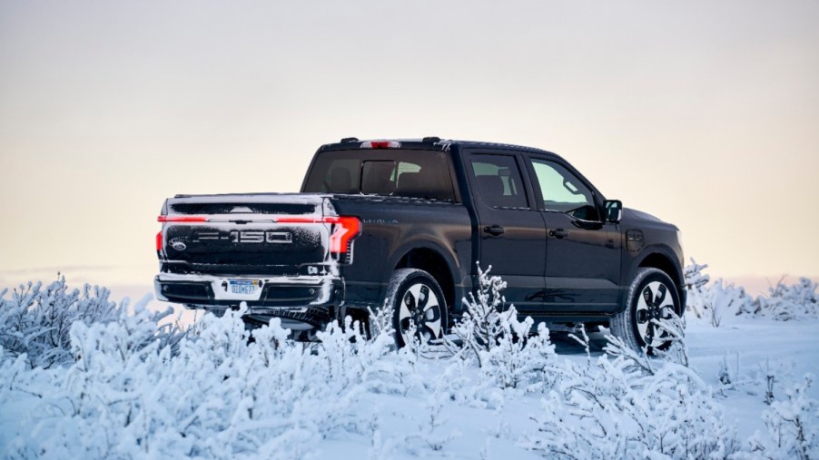 Ford F-150 Lightning battery cold weather impacs