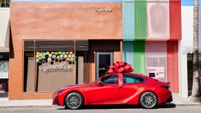 Being gifted a car can impact taxes like on this Lexus